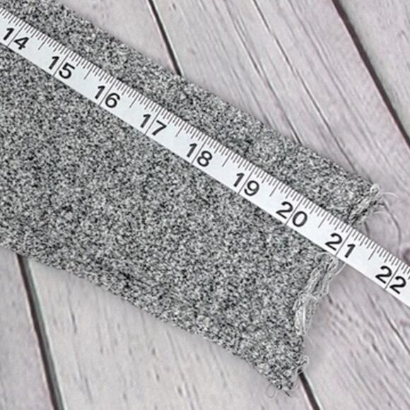 ATM Crewneck Sweatshirt Oversized Relaxed Raw Hem Gray Anthony Thomas Melillo M - Picture 8 of 11